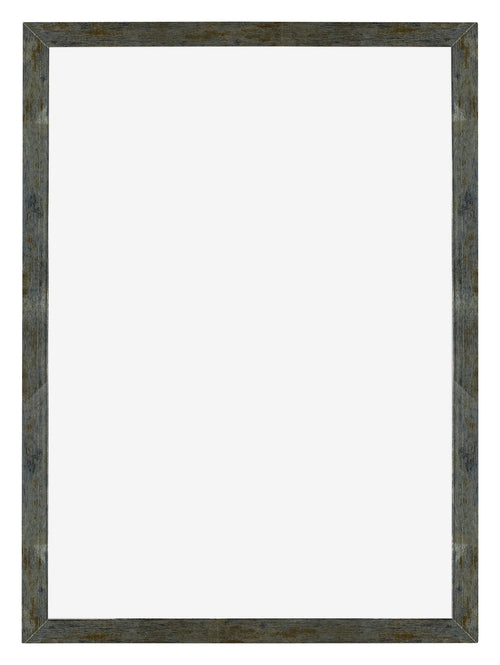 Mura MDF Cadre Photo 21x30cm Bleu Or Mélangé De Face | Yourdecoration.fr