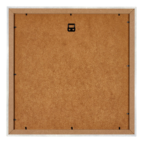 Mura MDF Cadre Photo 25x25cm Argent Brillant Vintage Arriere | Yourdecoration.fr
