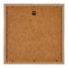 Mura MDF Cadre Photo 25x25cm Argent Brillant Vintage Arriere | Yourdecoration.fr
