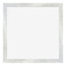 Mura MDF Cadre Photo 25x25cm Argent Brillant Vintage De Face | Yourdecoration.fr