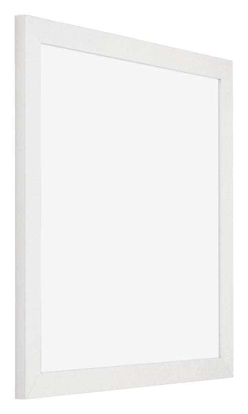 Mura MDF Cadre Photo 25x25cm Blanc Brillant De Face Oblique | Yourdecoration.fr
