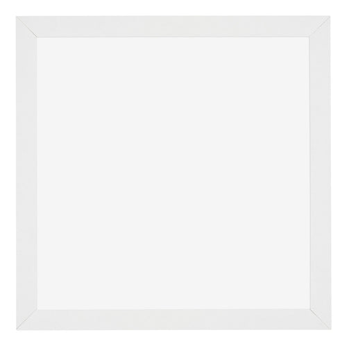 Mura MDF Cadre Photo 25x25cm Blanc Brillant De Face | Yourdecoration.fr