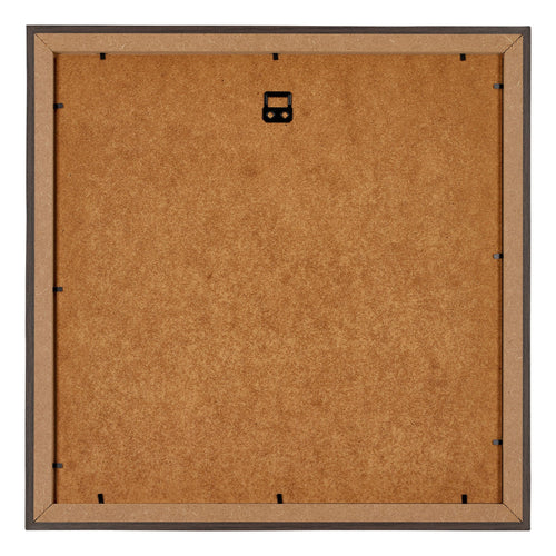 Mura MDF Cadre Photo 25x25cm Chêne Foncé Arriere | Yourdecoration.fr