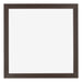 Mura MDF Cadre Photo 25x25cm Chêne Foncé De Face | Yourdecoration.fr