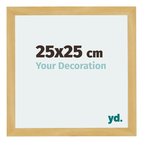 Mura MDF Cadre Photo 25x25cm Pin Décor De Face Mesure | Yourdecoration.fr