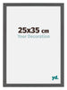 Mura MDF Cadre Photo 25x35cm Anthracite Mesure | Yourdecoration.fr