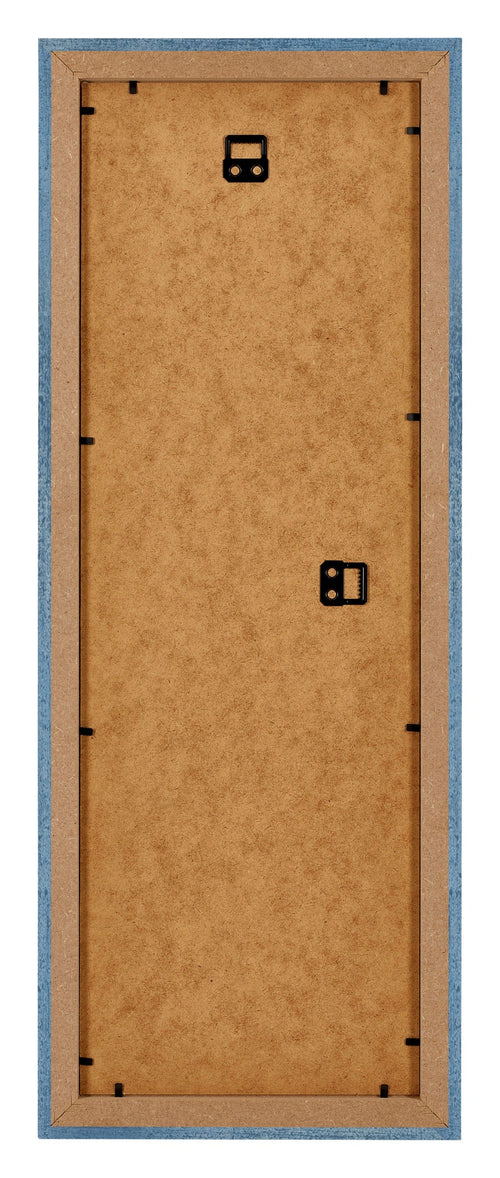 Mura MDF Cadre Photo 25x75cm Bleu Brillant Patiné Arriere | Yourdecoration.fr