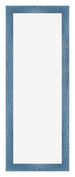 Mura MDF Cadre Photo 25x75cm Bleu Brillant Patiné De Face | Yourdecoration.fr