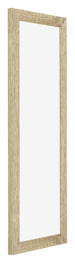 Mura MDF Cadre Photo 25x75cm Chêne Sonoma De Face Oblique | Yourdecoration.fr