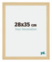 Mura MDF Cadre Photo 28x35cm Décor Érable De Face Mesure | Yourdecoration.fr