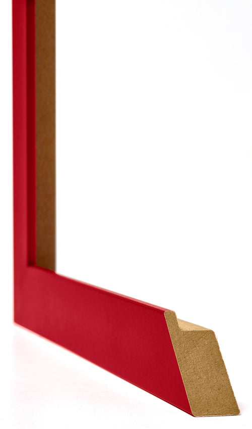 Mura MDF Cadre Photo 30x30cm Rouge Detail Intersection | Yourdecoration.fr