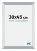 Mura MDF Cadre Photo 30x45cm Aluminium Brossé De Face Mesure | Yourdecoration.fr