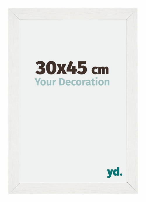 Mura MDF Cadre Photo 30x45cm Blanc Balayé De Face Mesure | Yourdecoration.fr