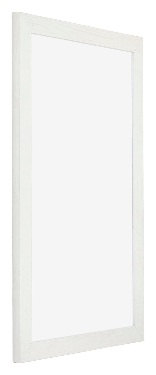 Mura MDF Cadre Photo 33x48cm Blanc Patiné De Face Oblique | Yourdecoration.fr