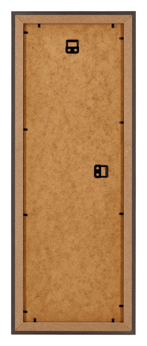 Mura MDF Cadre Photo 33x98cm Chêne Foncé Arriere | Yourdecoration.fr