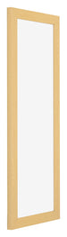 Mura MDF Cadre Photo 33x98cm Hêtre Décor De Face Oblique | Yourdecoration.fr