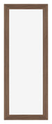 Mura MDF Cadre Photo 33x98cm Noyer Foncé De Face | Yourdecoration.fr