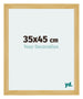 Mura MDF Cadre Photo 35x45cm Pin Décor De Face Mesure | Yourdecoration.fr