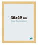 Mura MDF Cadre Photo 36x49cm Hêtre Décor De Face Mesure | Yourdecoration.fr