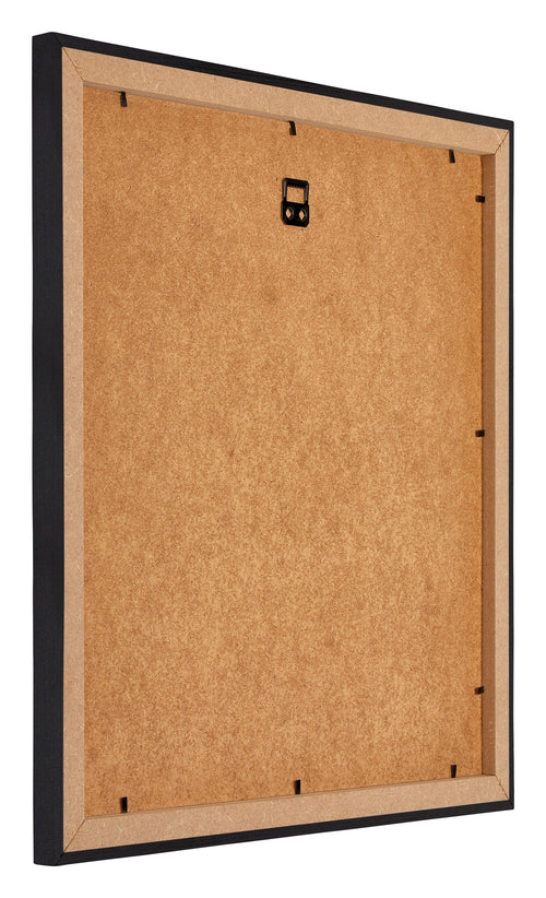 Mura MDF Cadre Photo 40x40cm Noir Grain De Bois Arriere Oblique | Yourdecoration.fr