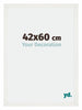 Mura MDF Cadre Photo 42x60cm Blanc Balayé De Face Mesure | Yourdecoration.fr