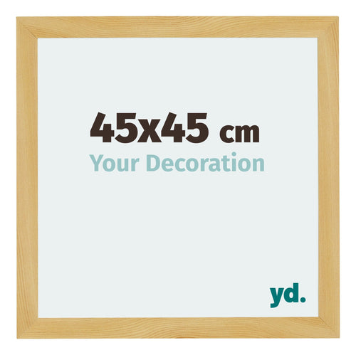 Mura MDF Cadre Photo 45x45cm Pin Décor De Face Mesure | Yourdecoration.fr