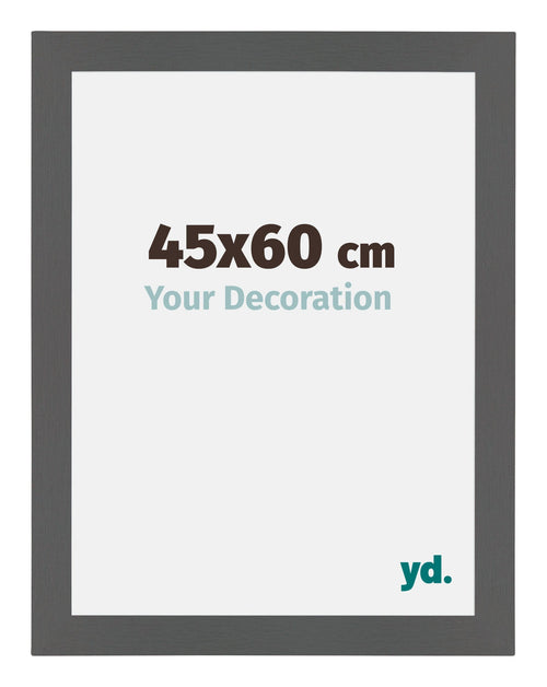 Mura MDF Cadre Photo 45x60cm Anthracite Mesure | Yourdecoration.fr