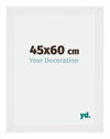 Mura MDF Cadre Photo 45x60cm Blanc Brillant De Face Mesure | Yourdecoration.fr