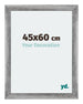 Mura MDF Cadre Photo 45x60cm Gris Balayé De Face Mesure | Yourdecoration.fr