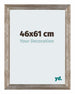 Mura MDF Cadre Photo 46x61cm Métal Vintage De Face Mesure | Yourdecoration.fr
