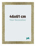 Mura MDF Cadre Photo 46x61cm Or Antique De Face Mesure | Yourdecoration.fr