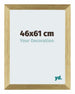 Mura MDF Cadre Photo 46x61cm Or Brillant De Face Mesure | Yourdecoration.fr