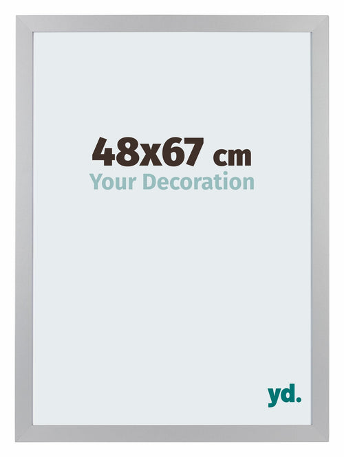 Mura MDF Cadre Photo 48x67cm Gris Patine De Face Mesure | Yourdecoration.fr