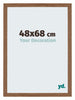 Mura MDF Cadre Photo 48x68cm Chene Rustique De Face Mesure | Yourdecoration.fr