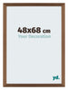 Mura MDF Cadre Photo 48x68cm Cuivre Decor De Face Mesure | Yourdecoration.fr