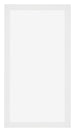 Mura MDF Cadre Photo 50x100cm Blanc Brillant De Face | Yourdecoration.fr