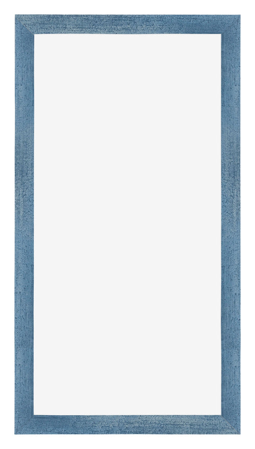 Mura MDF Cadre Photo 50x100cm Bleu Brillant Geveegd De Face | Yourdecoration.fr