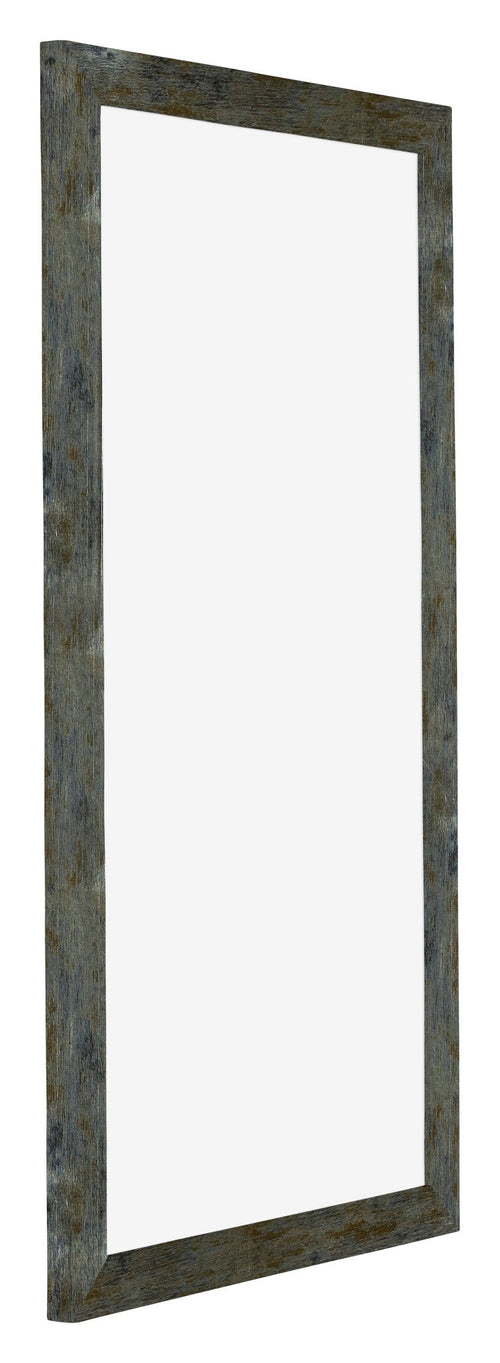 Mura MDF Cadre Photo 50x100cm Bleu Or M��lang�� De Face Oblique | Yourdecoration.fr