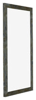 Mura MDF Cadre Photo 50x100cm Bleu Or M��lang�� De Face Oblique | Yourdecoration.fr