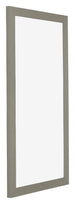 Mura MDF Cadre Photo 50x100cm Gris De Face Oblique | Yourdecoration.fr