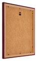 Mura MDF Cadre Photo 50x50cm Bordeaux Balayé Arriere Oblique | Yourdecoration.fr
