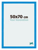 Mura MDF Cadre Photo 50x70cm Bleu Brillant De Face Mesure | Yourdecoration.fr
