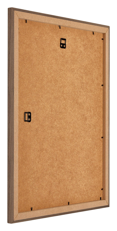 Mura MDF Cadre Photo 56x71cm Noyer Sombre Arriere Oblique | Yourdecoration.fr