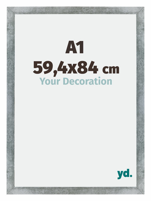 Mura MDF Cadre Photo 59 4x84cm A1 Fer Patine De Face Mesure | Yourdecoration.fr