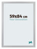 Mura MDF Cadre Photo 59x84cm Gris Patine De Face Mesure | Yourdecoration.fr