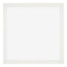 Mura MDF Cadre Photo 60x60cm Blanc Balayé De Face | Yourdecoration.fr
