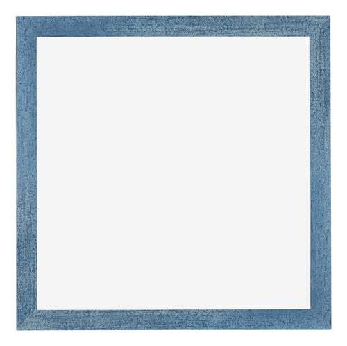Mura MDF Cadre Photo 60x60cm Bleu Brillant Geveegd De Face | Yourdecoration.fr