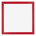 Mura MDF Cadre Photo 60x60cm Rouge De Face | Yourdecoration.fr