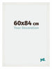 Mura MDF Cadre Photo 60x84cm Blanc Balayé De Face Mesure | Yourdecoration.fr