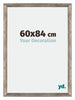 Mura MDF Cadre Photo 60x84cm Métal Vintage De Face Mesure | Yourdecoration.fr